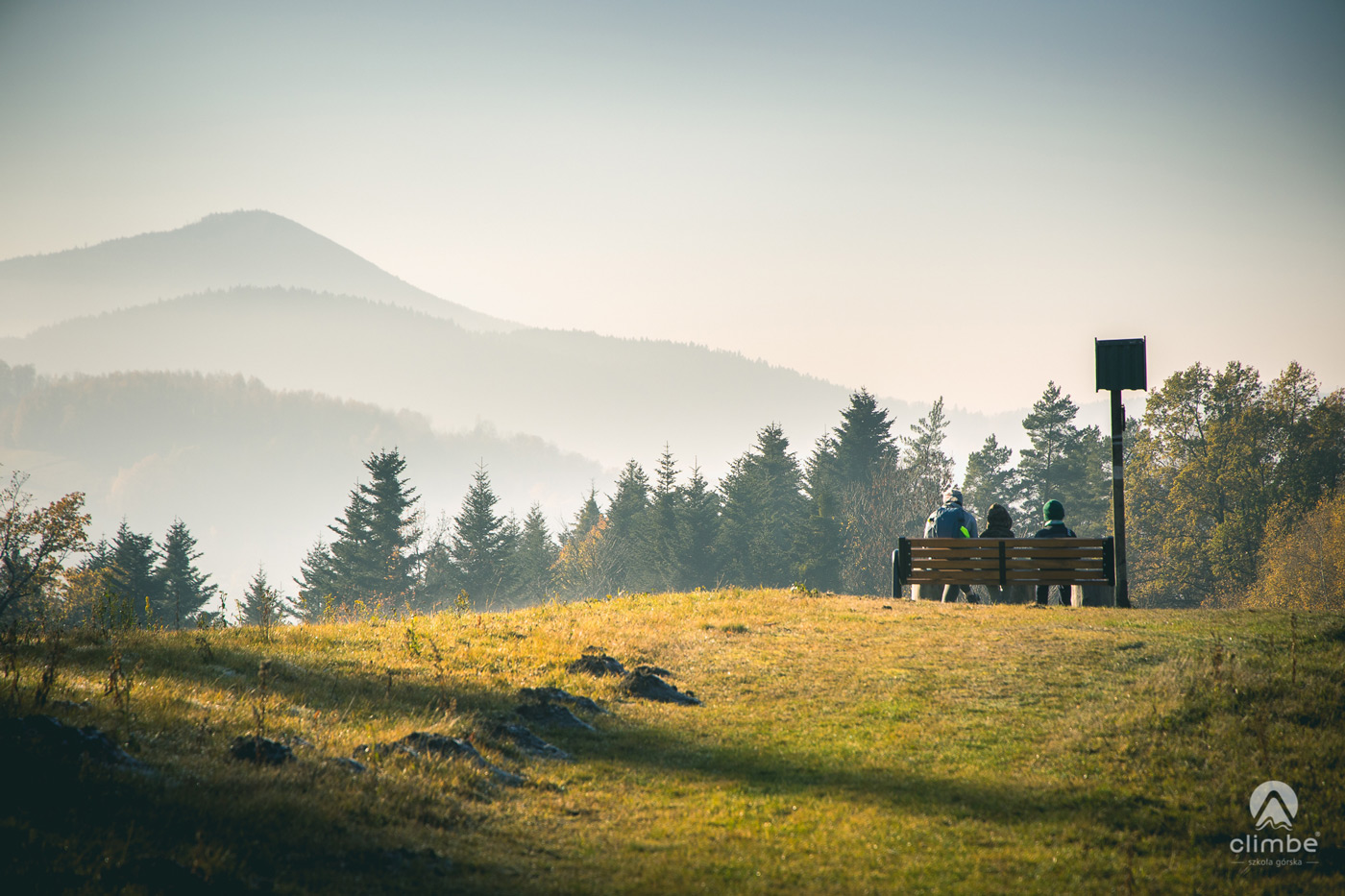 Plan rodzinny w drodze na Worecznik. Korona Beskidu Wyspowego. BEskid Wyspowy